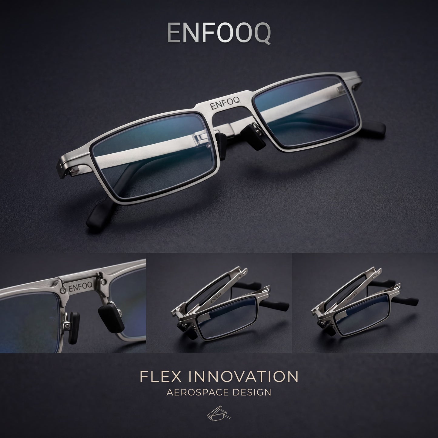 Gafas TR90 Flex Plegable® - ¡Paga 1 Lleva 2 + 2 Estuches de Regalo! 🔥