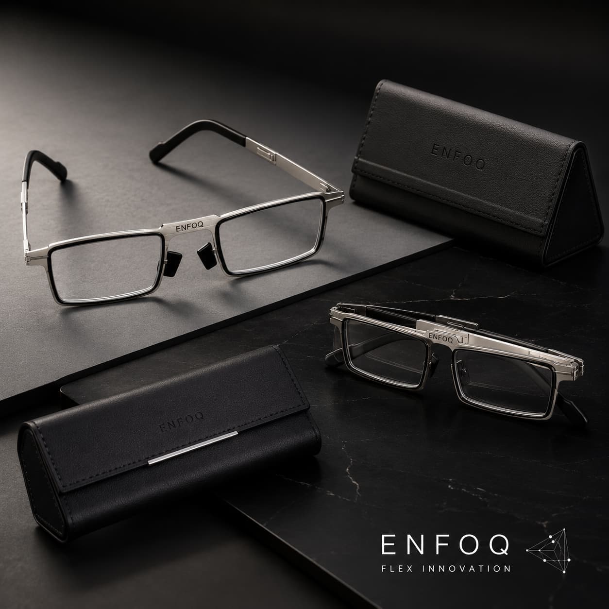 Gafas TR90 Flex Plegable® - ¡Paga 1 Lleva 2 + 2 Estuches de Regalo! 🔥